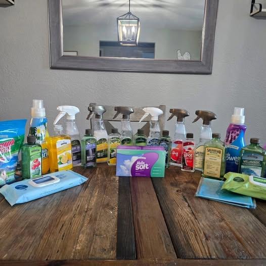 Natural home cleaning products